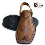 Triple Gear Double Shade Handmade Peshwari Commando Chappal